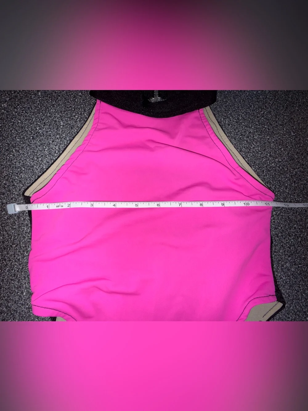Kandi Kouture Hot Pink One Piece Dance Leotard Size Child Medium